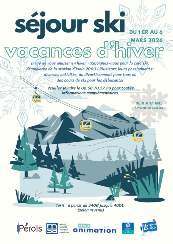 Séjour ski Isola Hiver 2026